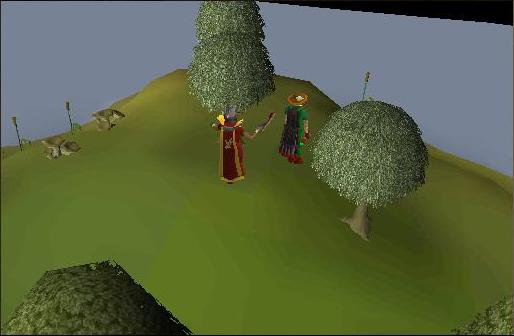 Cutting willows